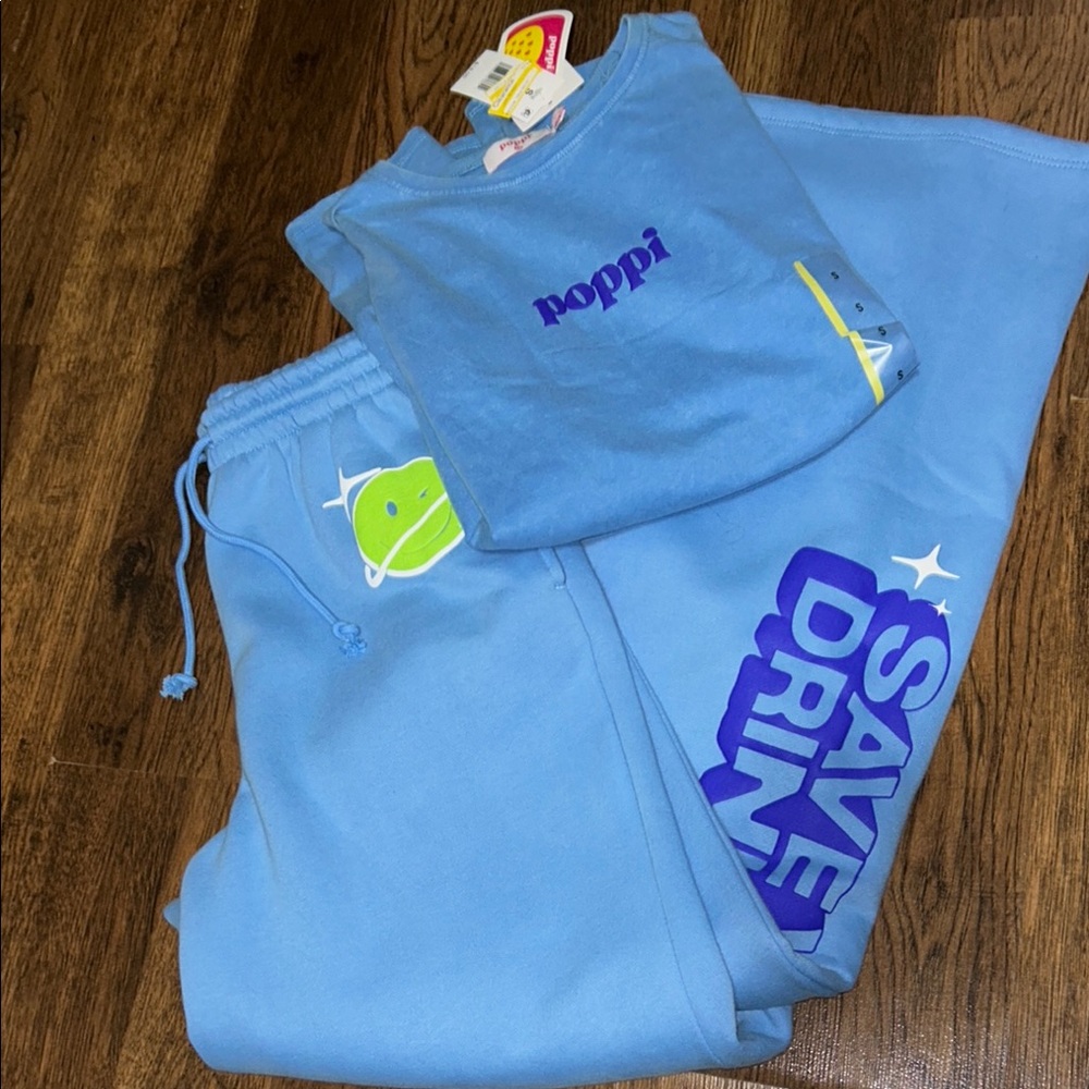 Poppi Blue Women's Joggers